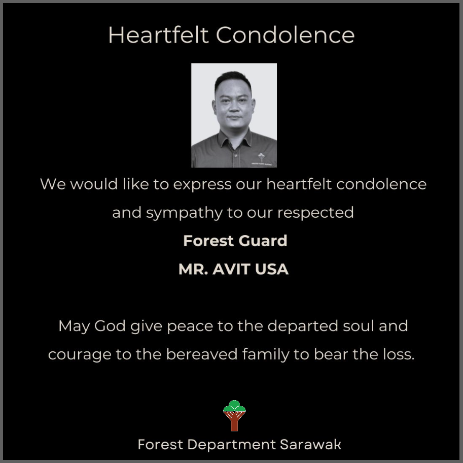 Heartfelt Condolence to Mr. Avit Usa