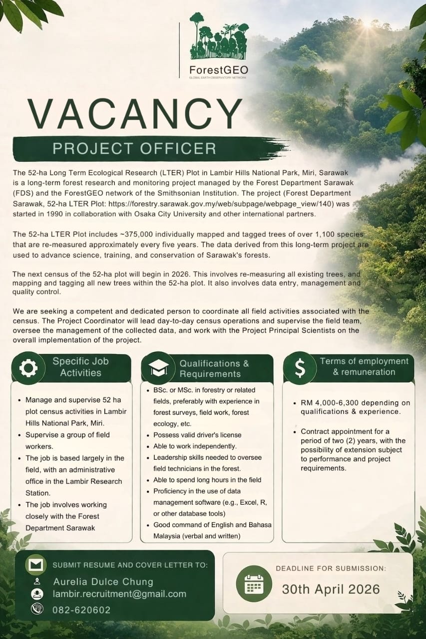 vacancy forestgeo
